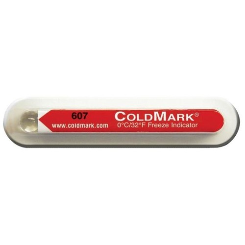 Frostindikator 84x19x9mm ColdMark selbstklebend Produktbild Front View L
