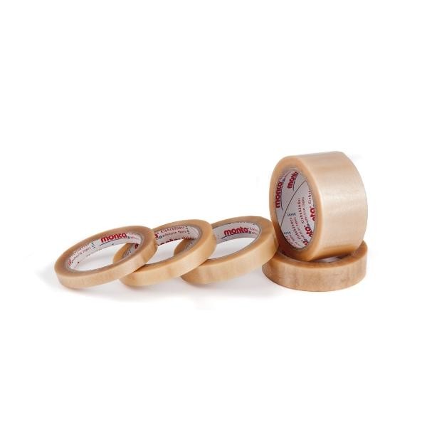 PVC Klebeband transparent MONTA 220 12mm x 66m / 35µ / Naturkautschuk (RLL=66 METER) Produktbild Additional View 2 XL