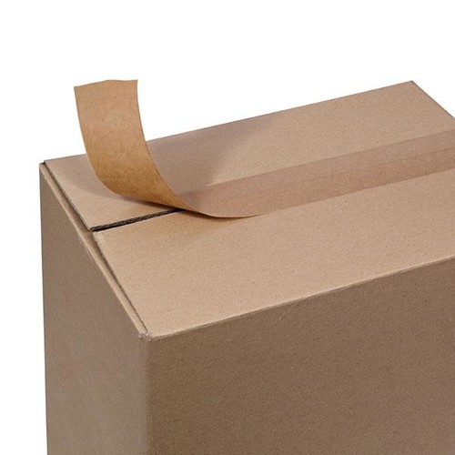Nassklebeband braun 80mm x 200m / 90g/m² / Pflanzenleim (RLL=200 METER) Produktbild Additional View 2 L