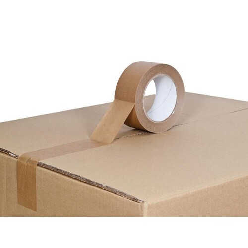 Kraftpapier Klebeband braun SupraKraft 50mm x 50m / Naturkautschuk  selbstklebend (RLL=50 METER)