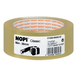 Klebeband NOPI Tesapack 38mm x 66m transparent Classic PP Tesa 57209-00000-04 (RLL=66 METER) Produktbild