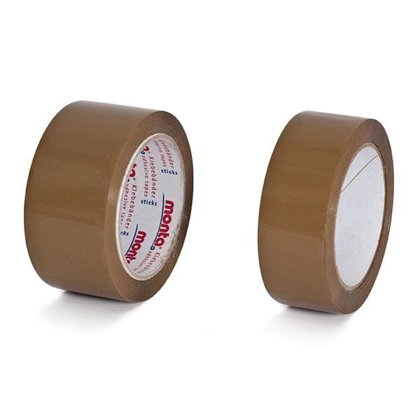 PP Klebeband braun MONTA 315 38mm x 66m / 35µ / Naturkautschuk (RLL=66 METER) Produktbild Additional View 2 XL