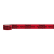 PP Klebeband rot mit Warndruck 50mm x 66m / "Hochempfindliche Elekt..." 25µ / Acrylat (RLL=66 METER) Produktbild