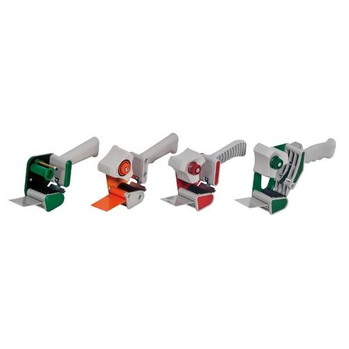 Handabroller orange für Klebeband 50mm / H3S / Soft-Touch-Griff mit einziehbarer Klinge Produktbild Additional View 3 L