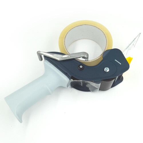 Handabroller für Klebeband Rollenbreite bis 50mm 70289 - blau Produktbild Additional View 1 L