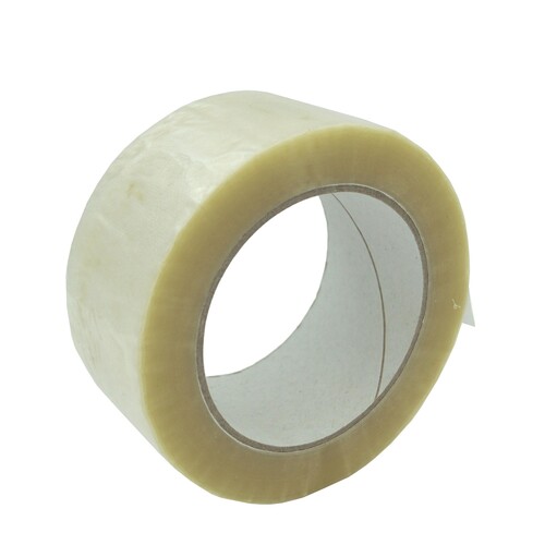 PET Klebeband transparent 50mm x 132m / 19µ / Hotmelt (RLL=132 METER) Produktbild Additional View 1 L