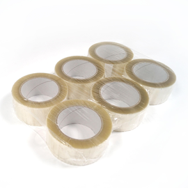 PET Klebeband transparent 50mm x 132m / 19µ / Hotmelt (RLL=132 METER) Produktbild