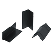 HDPE Kantenschutzecke schwarz 28 x 28 x 70mm / ohne Dorn max. Bandbreite: 37mm (KTN=1500 STÜCK) Produktbild Additional View 1 S