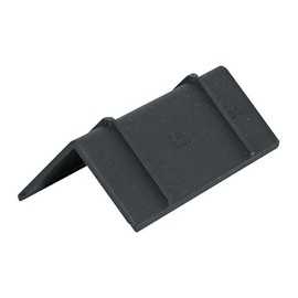 HDPE Kantenschutzecke schwarz 28 x 28 x 70mm / ohne Dorn max. Bandbreite: 37mm (KTN=1500 STÜCK) Produktbild