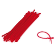 PE Blitzbinder rot 3,5 x 180mm (PACK=1000 STÜCK) Produktbild Additional View 1 S