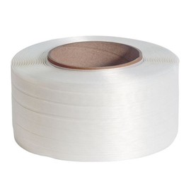 Polyester Compositband weiß 25mm x 500m (RLL=500 METER) Produktbild