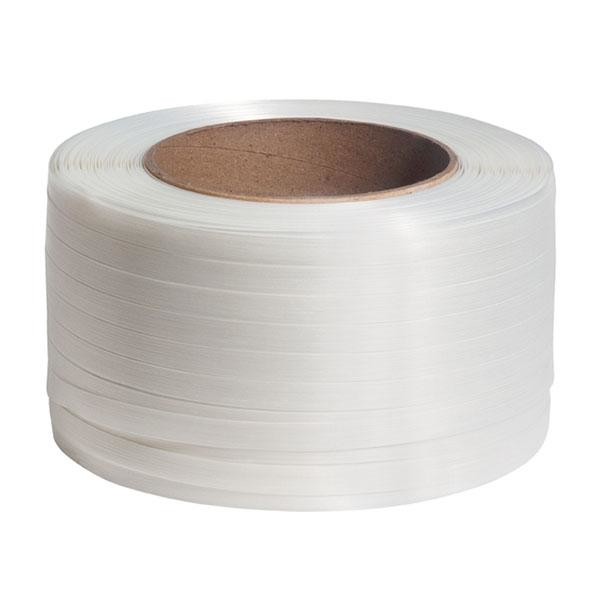 Polyester Compositband weiß 19mm x 600m (RLL=600 METER) Produktbild