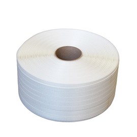 Polyester Fadenband weiß 16mm x 850m / gewebt (RLL=850 METER) Produktbild