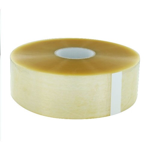 PP Automatenklebeband transparent 75mm x 990m / 28µ / Hotmelt (RLL=990 METER) Produktbild