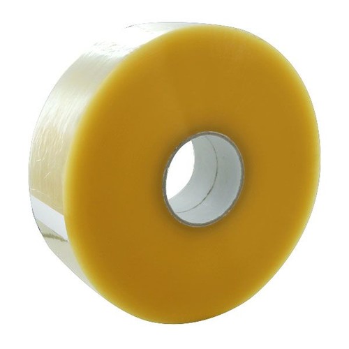 PP Automatenklebeband transparent 75mm x 990m / 28µ / Hotmelt (RLL=990 METER) Produktbild Additional View 2 L