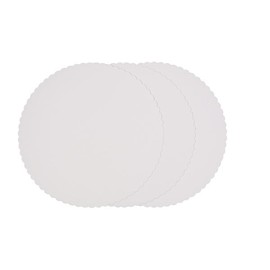 Tortenscheibe rund Ø18cm weiß Frischfaser (PACK=100 STÜCK) Produktbild