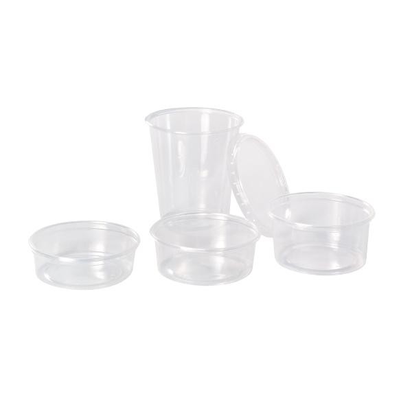 PS Runddose Ø101mm 125g transparent (PACK=50 STÜCK) Produktbild Additional View 2 XL