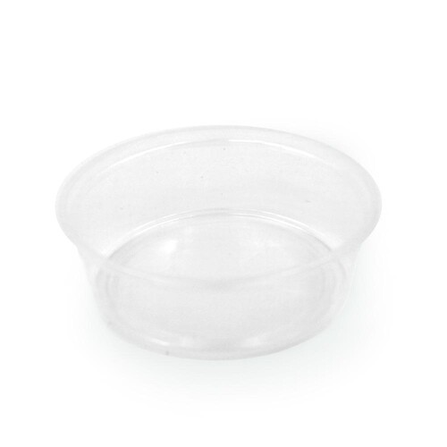 PP Runddose Ø101mm 125ml transparent (PACK=50 STÜCK) Produktbild Additional View 1 L