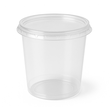 PS Runddose Ø101mm 500g transparent (PACK=50 STÜCK) Produktbild Additional View 1 S