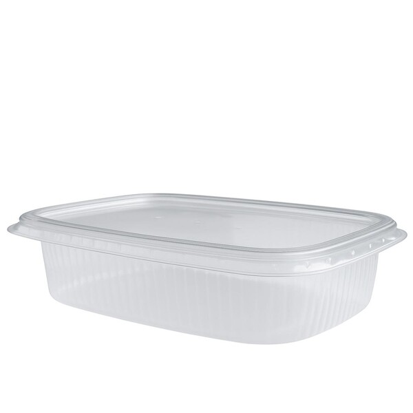 PS Rechteckbecher 108x82mm 125g transparent (PACK=50 STÜCK) Produktbild Additional View 2 XL