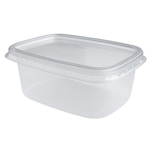 PS Rechteckbecher 108x82mm 200g transparent (PACK=50 STÜCK) Produktbild