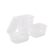 PS Rechteckbecher 108x82mm 200g transparent (PACK=50 STÜCK) Produktbild Additional View 1 S
