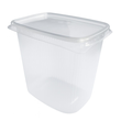 PS Rechteckbecher 108x82mm 500g transparent (PACK=50 STÜCK) Produktbild