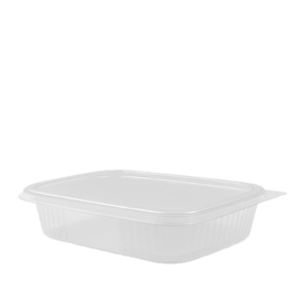 PP Rechteckbecher 108x82mm 125g transparent (PACK=100 STÜCK) Produktbild