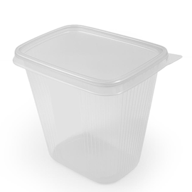 PP Rechteckbecher 108x82mm 500g transparent (PACK=100 STÜCK) Produktbild