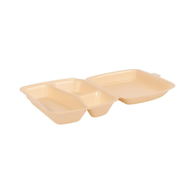 XPS Menübox 3-geteilt / IP4 210x245x72mm / beige / 1631 (PACK=100 STÜCK) Produktbild