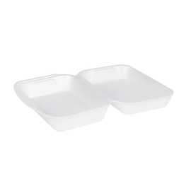 XPS Lunch-Box ungeteilt / IP10 240x160x75mm / weiß / 1676 (PACK=125 STÜCK) Produktbild