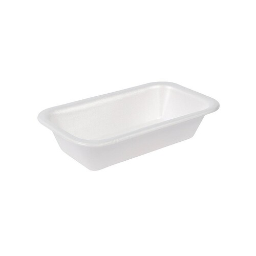 XPS Siegelschalen ungeteilt / 247x153x55mm / 750ml / weiß / 609 (PACK=100 STÜCK) Produktbild Additional View 1 L