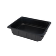 PP Kunststoffschale 1/2 Gastro 325x265x80mm schwarz (KTN=96 STÜCK) Produktbild