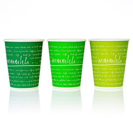 Coffee to go Becher 0,2l mmmhh (PACK=50 STÜCK) Produktbild