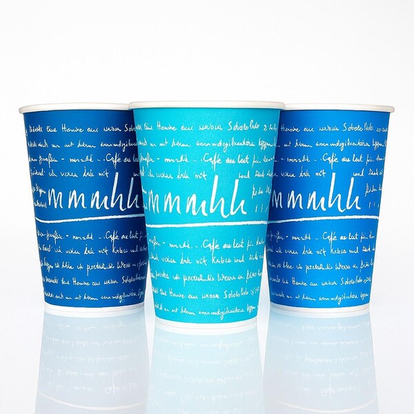 Coffee to go Becher 0,3l mmmhh (PACK=50 STÜCK) Produktbild Front View XL