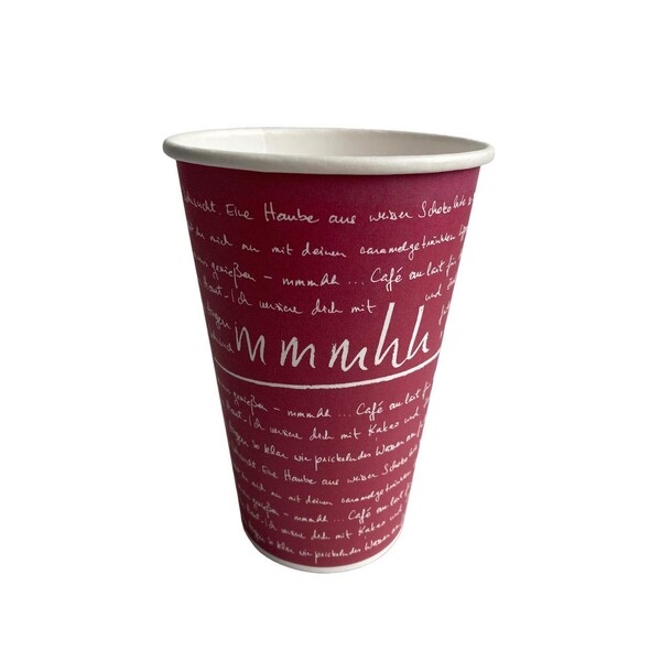Coffee to go Becher 0,4l mmmhh (PACK=50 STÜCK) Produktbild Additional View 2 XL