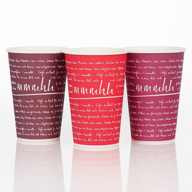 Coffee to go Becher 0,4l mmmhh (PACK=50 STÜCK) Produktbild