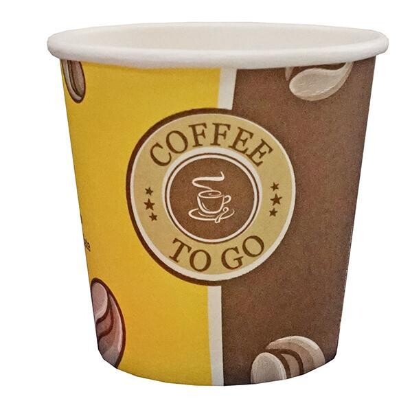 Coffee to go Becher Espresso Neutraldruck 0,1l (PACK=100 STÜCK) Produktbild Additional View 2 XL