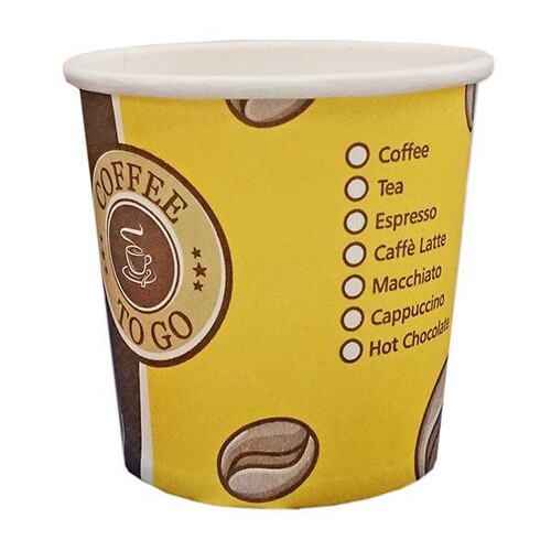 Coffee to go Becher Espresso Neutraldruck 0,1l (PACK=100 STÜCK) Produktbild Additional View 3 L