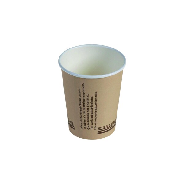 Coffee to go Becher / 0,2 l Beschichtung auf Wasserbasis / 80mm (KTN=1000 STÜCK) Produktbild Additional View 1 XL