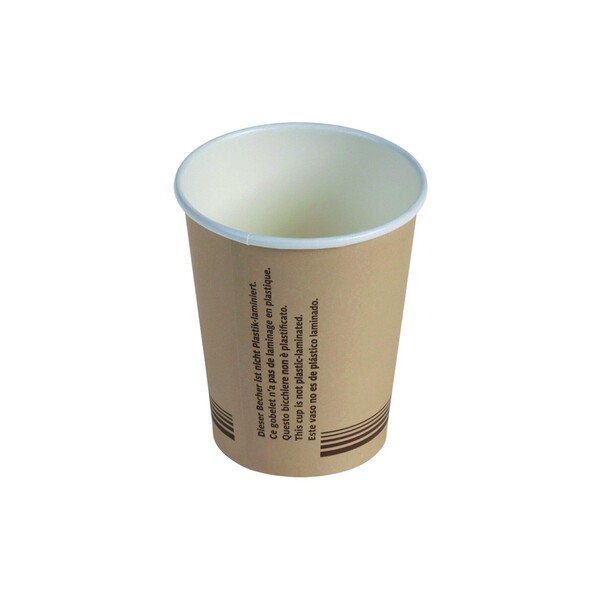 Coffee to go Becher / 0,3l Beschichtung auf Wasserbasis / 90mm (KTN=1000 STÜCK) Produktbild Additional View 1 XL