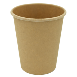 Coffee to go Becher braun / PLA 0,3l (KTN=1000 STÜCK) Produktbild
