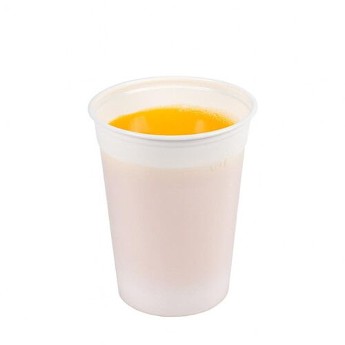PS Trinkbecher 0,4l / weiß Ø94,7mm / mit Eichstrich / Kaltgetränke (PACK=75 STÜCK) Produktbild Additional View 1 L