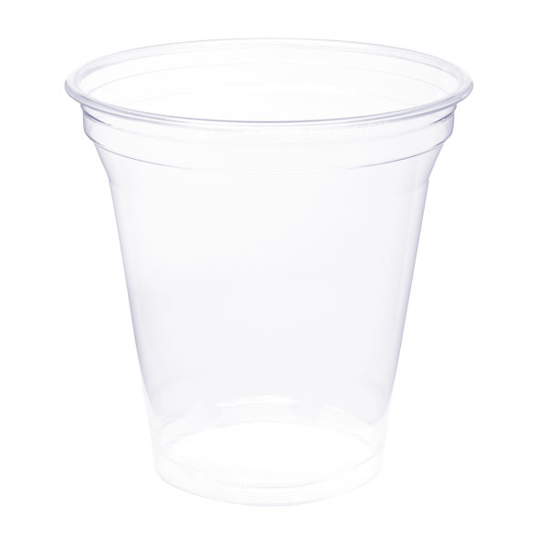 PLA Trinkbecher Premium 0,2l klar Ø95mm (PACK=80 STÜCK) Produktbild Front View XL