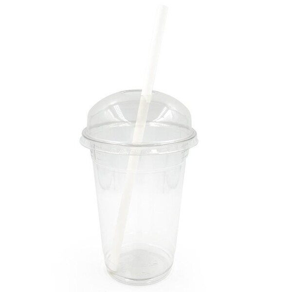 rPET Smoothie Cup 400ml Ø95mm Höhe 125mm mit Eichstrich (PACK=50 STÜCK) Produktbild Additional View 2 XL