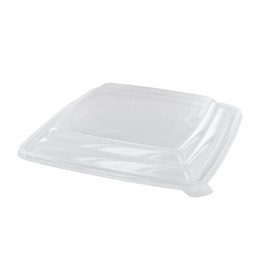 APET Deckel für Salatschalen 159115 198x198x18mm / transparent / Duni 159112 (KTN=450 STÜCK) Produktbild