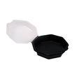 PS Salatschalen mit Klappdeckel Octaview 190x190x80mm / 850ml / schwarz-transparent / Duni 127801 (KTN=270 STÜCK) Produktbild Additional View 1 S