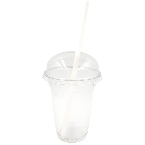 rPET Smoothie Cup 300ml Ø95mm 105mm mit Eichstrich (PACK=50 STÜCK) Produktbild Additional View 3 L