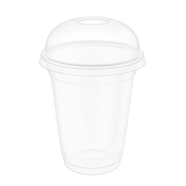 rPET Smoothie Cup 300ml Ø95mm 105mm mit Eichstrich (PACK=50 STÜCK) Produktbild
