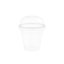 rPET Smoothie Cup 225ml Ø95mm 70mm ohne Eichstrich (PACK=50 STÜCK) Produktbild